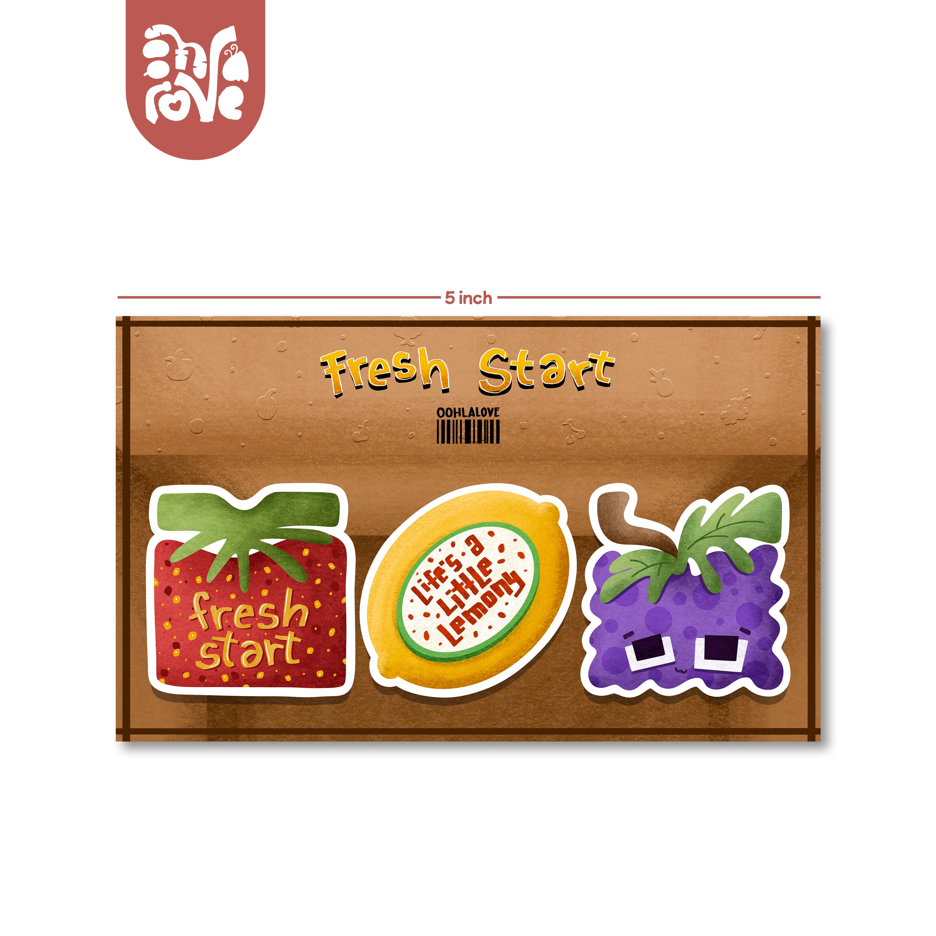 Fresh Start - Vinyl Sticker Sheet